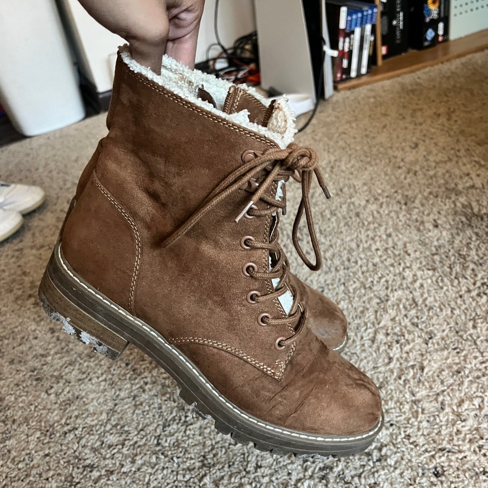 Brown Boots - Slightly Worn